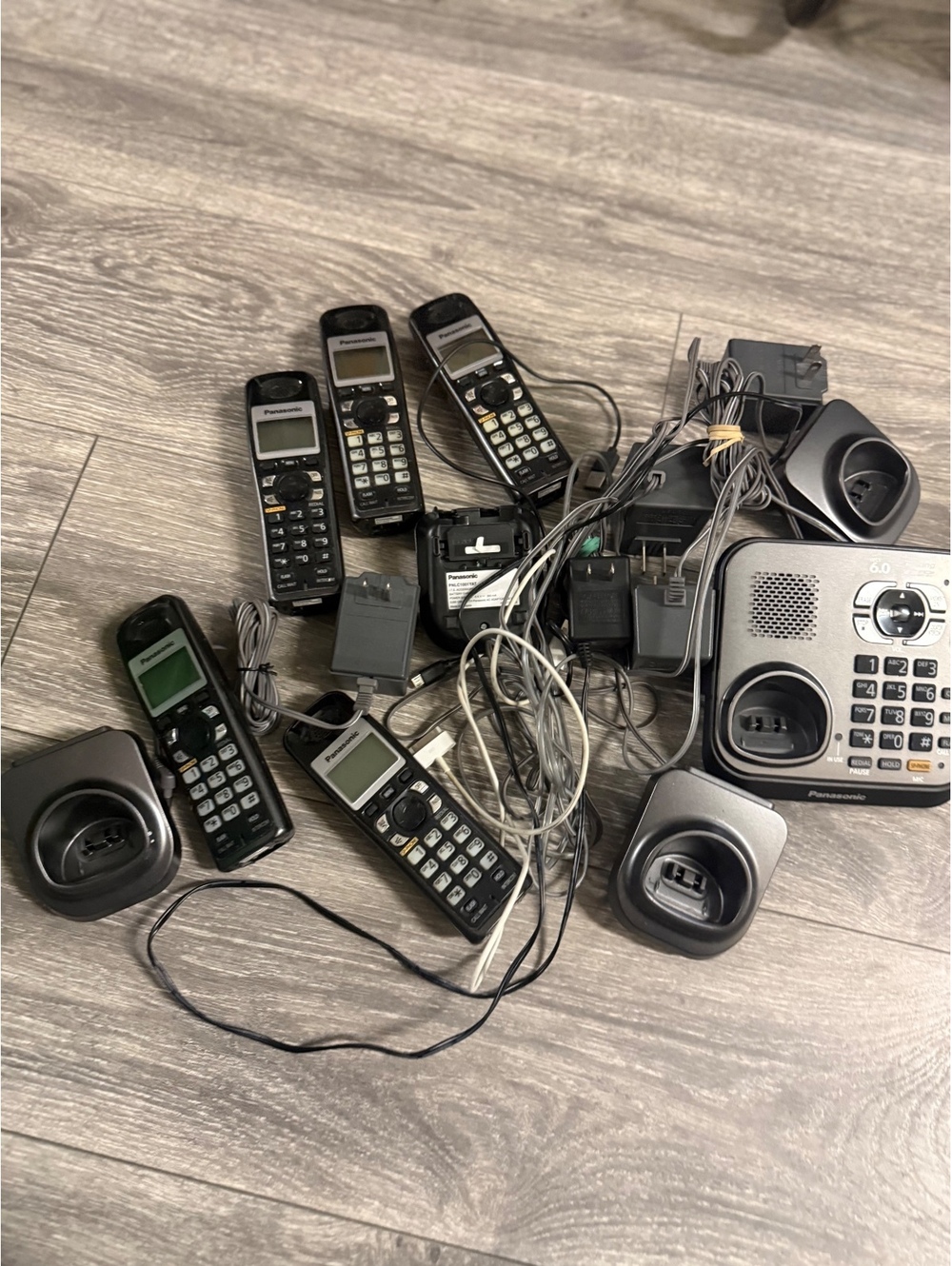 Giant old tech bundle Panasonic KX-TG9331T